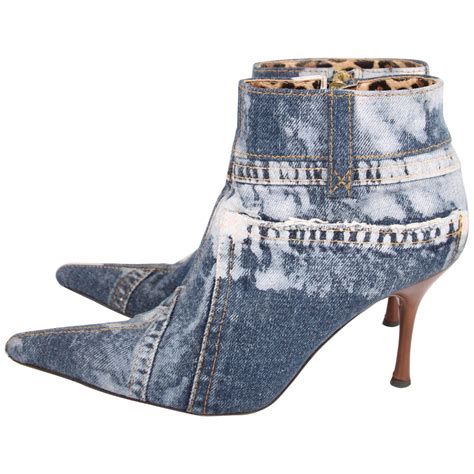 dolce gabbana boots women's|dolce & gabbana denim boots.